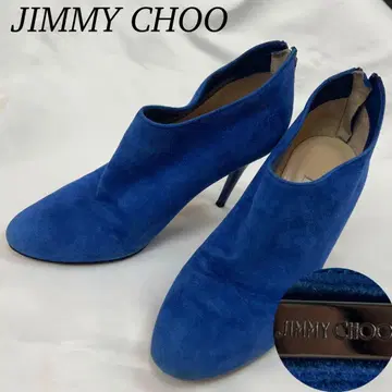 J100 24.5cm 지미추 부츠 블루 여성용