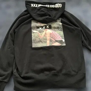 GOD SELECTION XXX 블랙 후드티