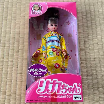 리카짱 기모노 리카짱 꽃무늬 일본제