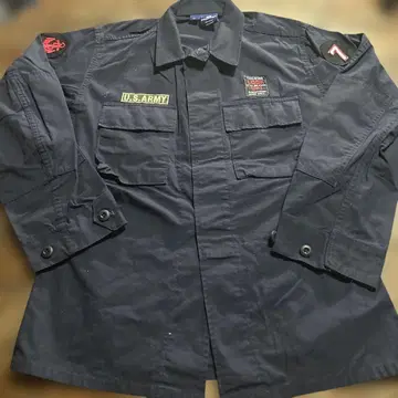 MILITARYU.S.ARMY 밀리터리 긴팔 필드 자켓 네이비 S/R