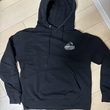 XLARGE 블랙 후드티 S 사이즈