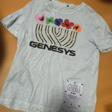 GENESYS II BY MCQ 플라워 T셔츠