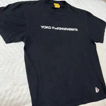YOKO FxxKINGRABBITS 블랙T셔츠