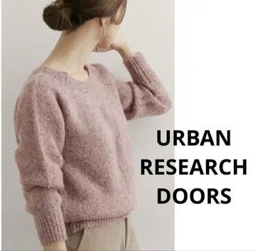 URBAN RESEARCH DOORS 믹스 컬러 니트