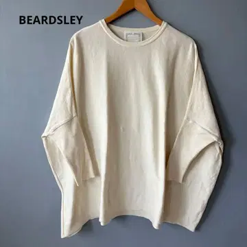 비어즐리 BEARDSLEY 코튼 빅 니트 아이보리