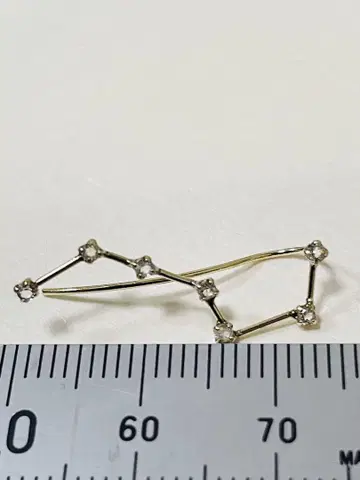 노제스 K10 화이트 토파즈 이어커프