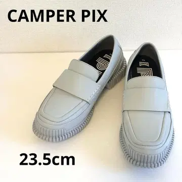 캠퍼 픽스 라이트 그레이 스카이블루 로퍼