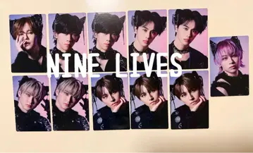 초특급 트레이딩 카드와 앨범 세트 NINE LIVES 타쿠야 마사히로