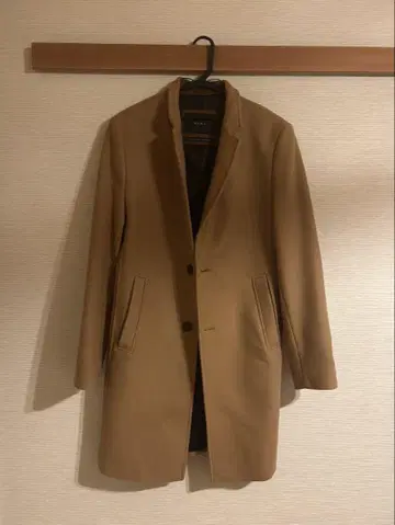 ZARA 베이지 체스터 코트 S 사이즈