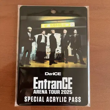 Da-iCE 아크릴 패스 EntranCE 10월 8일 오사카 성 홀