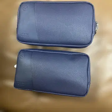 루프트한자 퍼스트 클래스 네이비 클러치백 2세트
