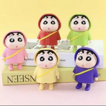 단 하나 짱구는 못말려(크레용 신짱) 신노스케 카파 레인코트 피규어