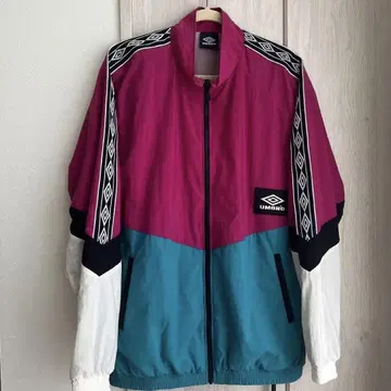 UMBRO 나일론 자켓 핑크/터콰이즈