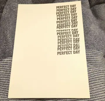 PERFECT DAY 팜플렛 WIM WENDERS