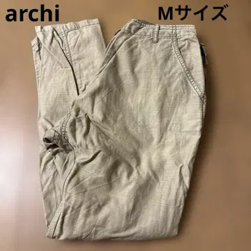 archi 사루엘 팬츠 모스그린 M 사이즈 archi 스트레이트 팬츠