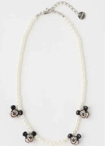 디즈니 미키 새상품 초커 목걸이 마우지