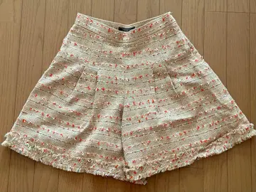 미사용 / [FOXEY 폭시] 트위드 숏팬츠 40