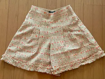 미사용 / [FOXEY 폭시] 트위드 숏팬츠 40