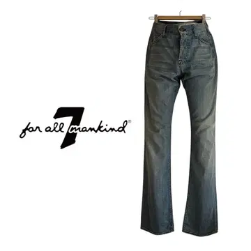 7 F A M STANDERD LITE ONCE WIDE DENIM