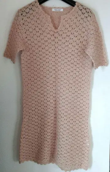 paris yarn 모헤어 레이어드 니트 M