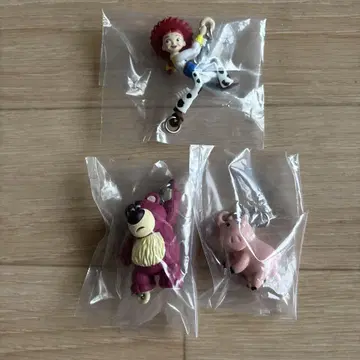 토이 스토리 흔들흔들 이어지는 마스코트 제시, 랏소, 햄 3체 세트