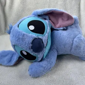 Disney 디즈니 스티치 가로 엎드림 V-BIG 봉제 인형