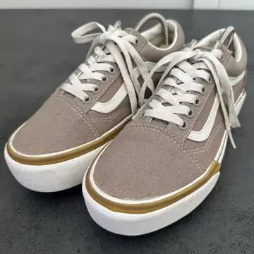 단종 색상 VANS 통굽 PLATFORM 올드스쿨 청키 베이지