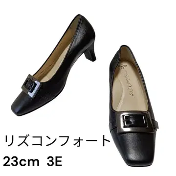 리즈 컴포트 펌프스 가죽 23cm EEE 일본제