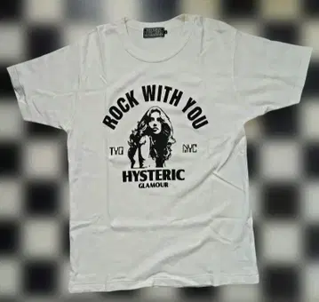 HYSTERIC GLAMOUR ROCK WITH YOU 티셔츠