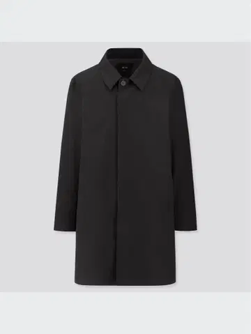 UNIQLO 블록 테크 스텐카라 코트 4XL 발수 워셔블