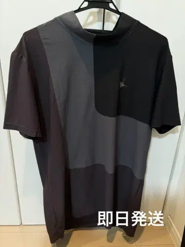 1PIU1UGUALE3 모던 컬러 블록 셔츠 모크넥 골프