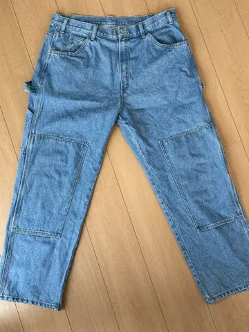 [미사용급] Dickies 더블니 페인터 데님 팬츠 W36