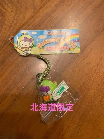 헬로키티 고토치 스트랩 홋카이도 한정 멜론 Kitty JAPAN