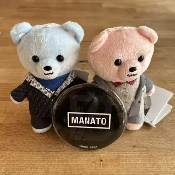 BE:FIRST 모어 플러스 마스코트 & 캔뱃지 세트 MANATO