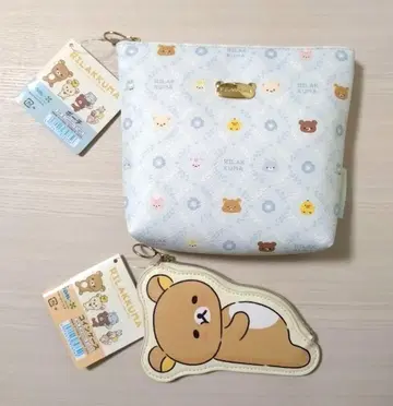 새상품 리락쿠마 코인 케이스 모두 함께 만푸쿠마쿠마쿠 파우치