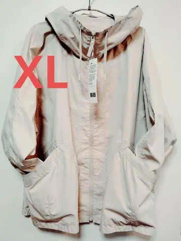 UNIQLO U 후디드 블루종 남녀 공용 내추럴 XL 유니클로
