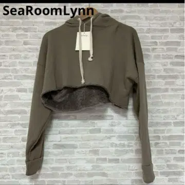 [ 미사용 새상품 ] SeaRoomLynn 퍼 숏 후디 정가 14960엔
