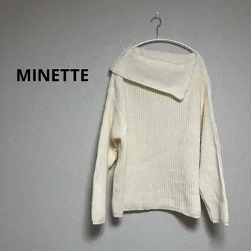 MINETTE 여성용 상의 롱 긴팔 베이지 계열 니트 스웨터