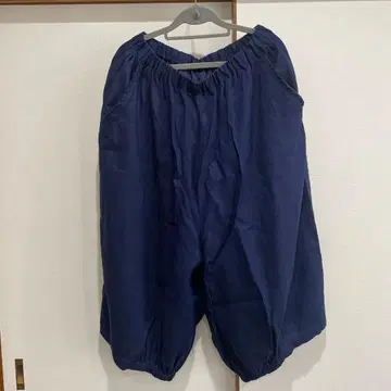 나추카라 린넨 100% 사루엘 팬츠