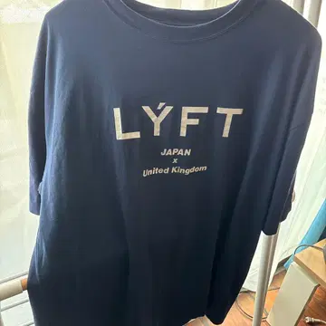 LYFT 네이비 T셔츠 L 사이즈 JAPAN x UK