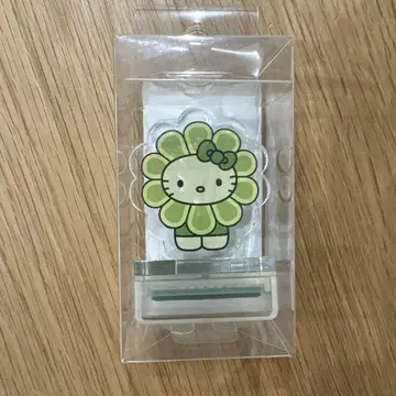 오사카 간사이 박람회 일본관 한정판 헬로키티 모키티 아크릴 스탠드 스탬프