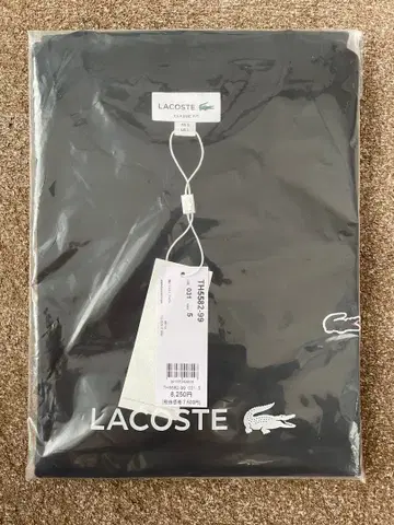 LACOSTE 아웃라인 락 크루넥 반팔 T셔츠 TH5582-99