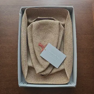 mature ha. 마츄아하 BOXED HAT 11cm 사이즈 57