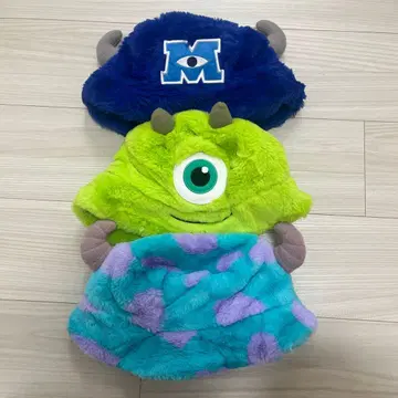 [ 3개 세트 ] 몬스터 주식회사 버킷햇 마이크 설리