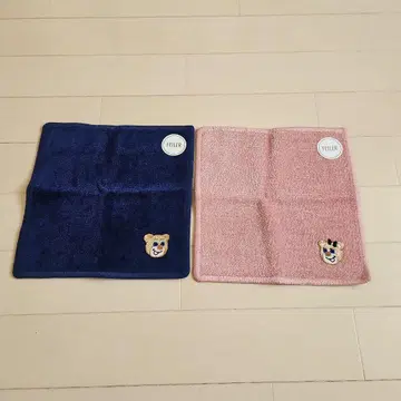 페이러 도업 테디 자수 손수건