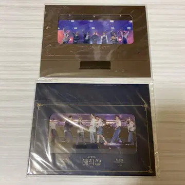 새상품 BTS 2019 기념 사진 스탠드 세트