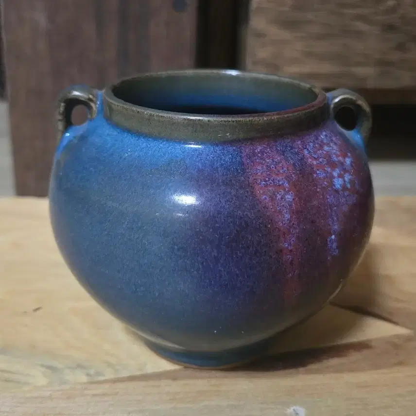 (アンティーク) 均陶磁器香炉