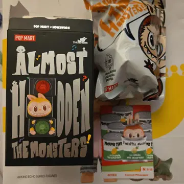 POPMART The Monsters Almost Hidden 러브브