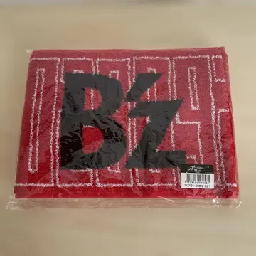 B'z 35주년 기념 타월 빨간색