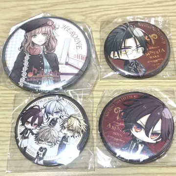 AMNESIA 캔뱃지 주인공 신 일러스트 카세트